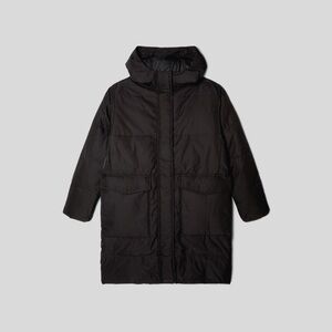 Everlane Black THE LONG PUFFER